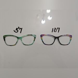 Stylish Cat-Eye Original Pair Eyewear Wanda Toppers For Eyeglasses Duo